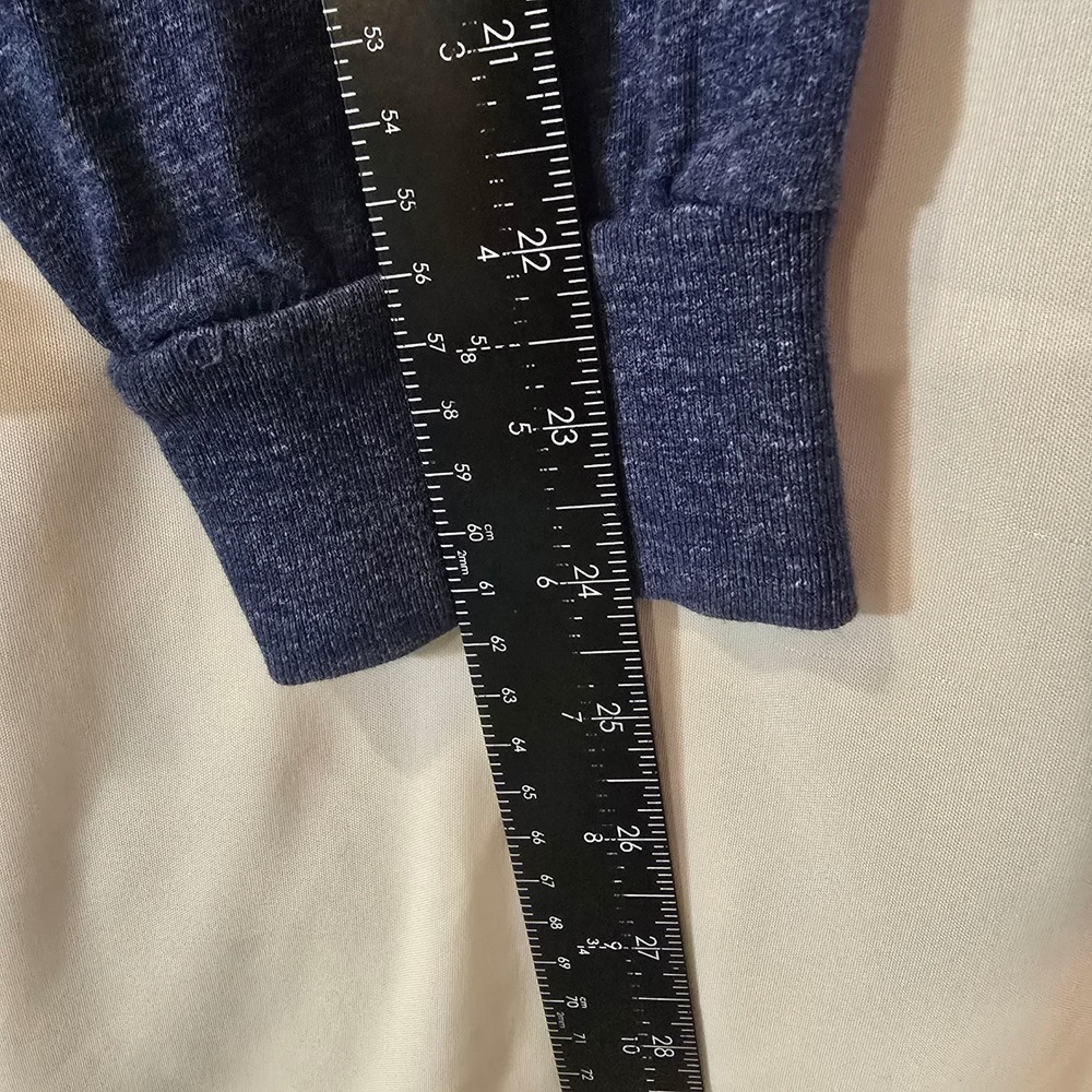 Polo Ralph Lauren Men's Blue Heather V-Neck Long Sleeve T-Shirt XL - Picture 4 of 6